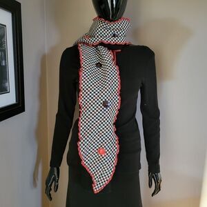 ARTISAN HANDMADE ONE OF A KIND SCARF 100% WOOL